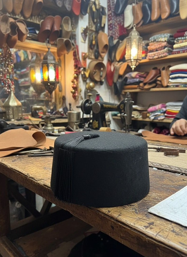 THE AUTHENTIC MOROCCAN TARBOOSH (Fez)
